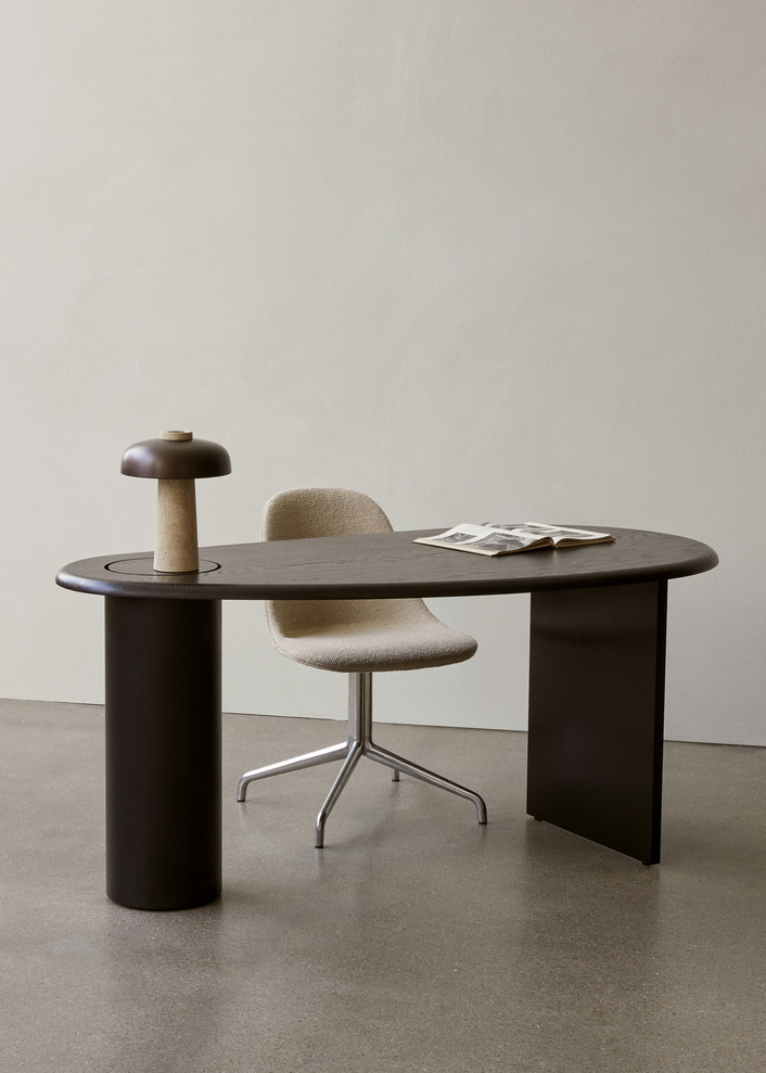 The Eclipse Desk Dark Oak