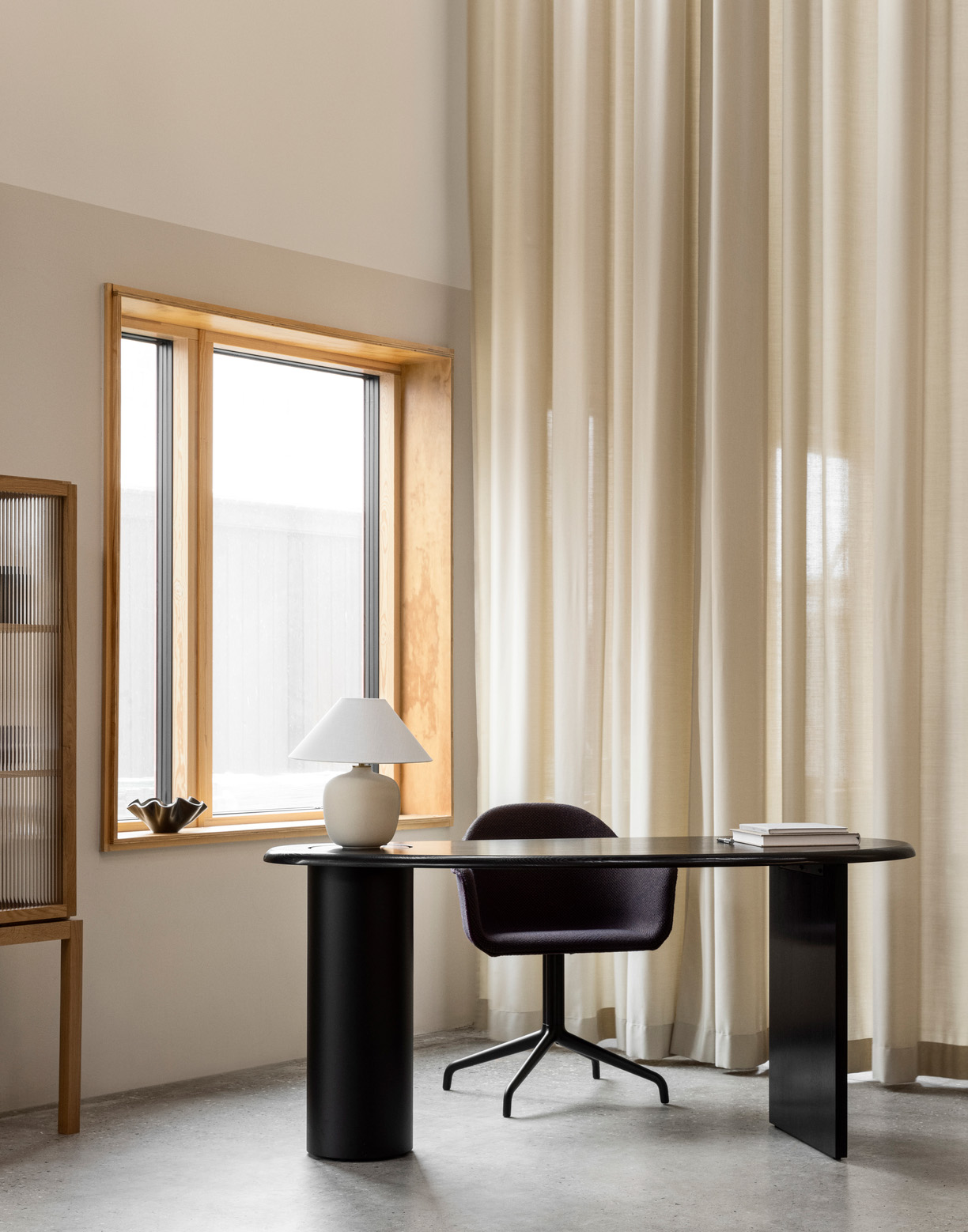 The Eclipse Desk Dark Oak