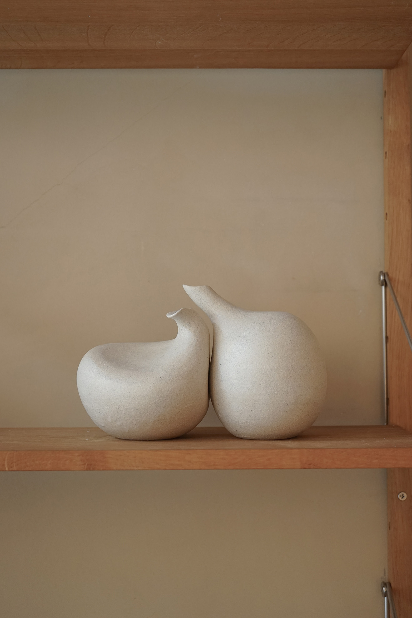 Dialogue Vase - No. 15, Granite (M, set of 2)