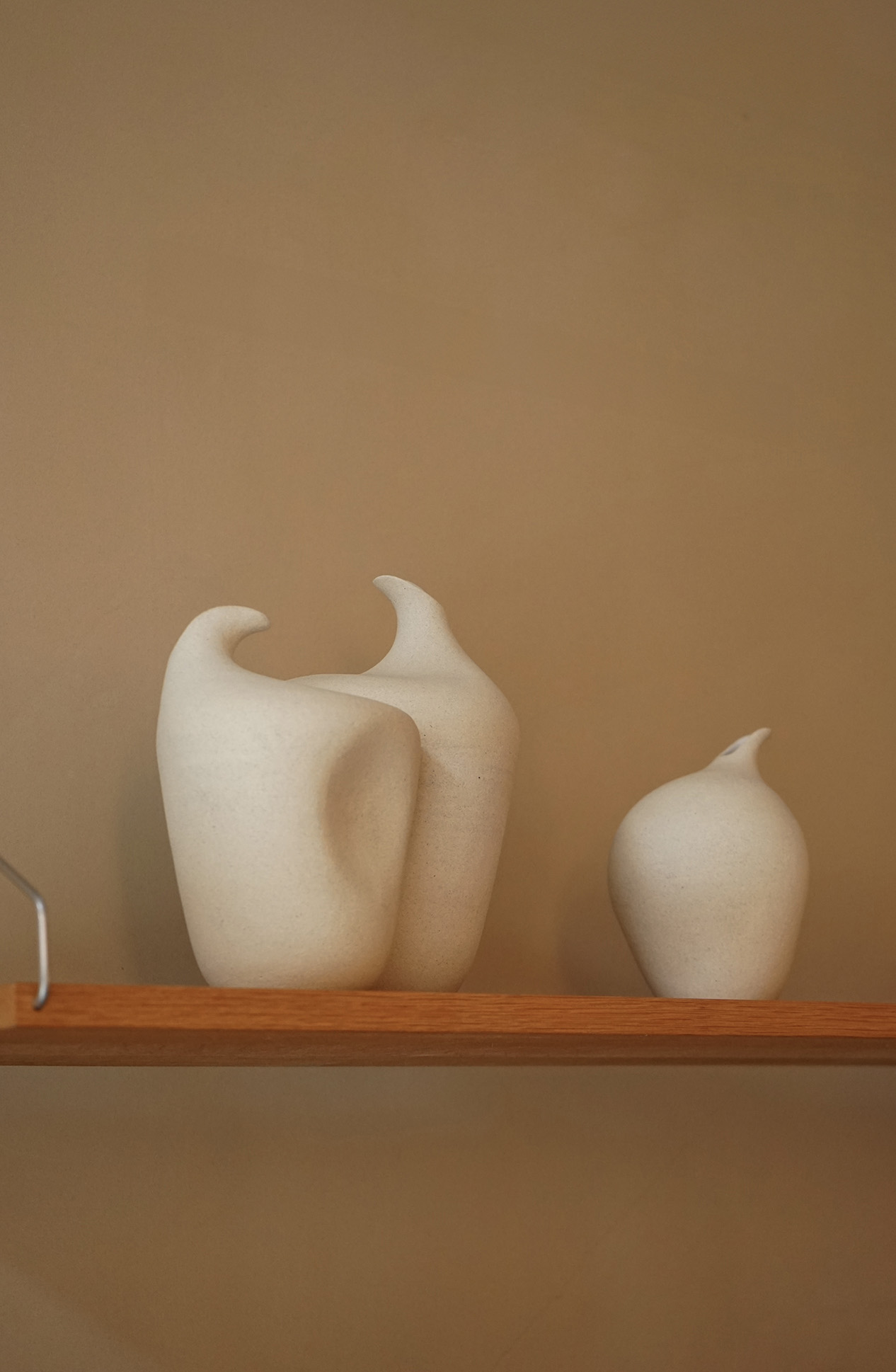 Dialogue Vase - No. 17, Granite (M, set of 3)