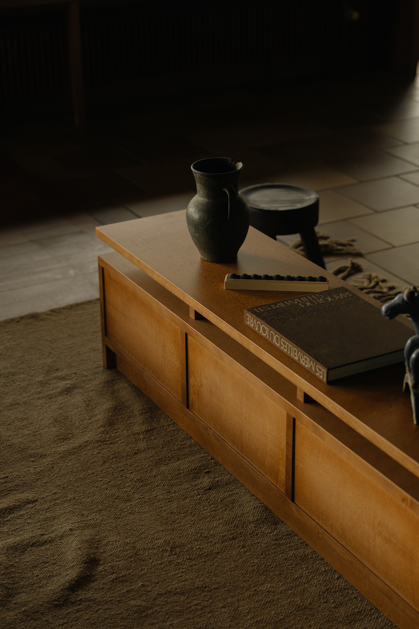 Ratio Console, Warm Brown Birch