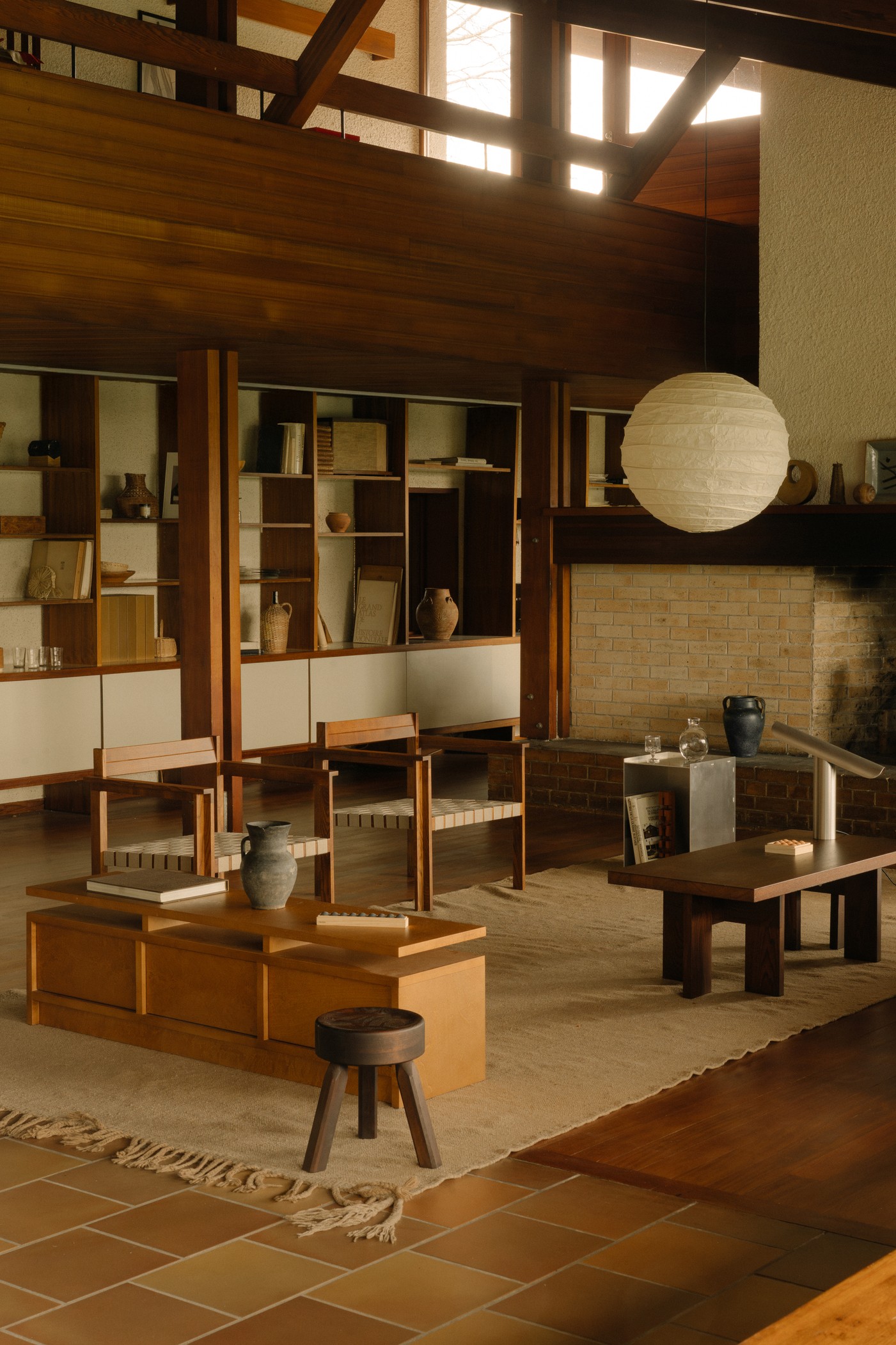 Ratio Console, Warm Brown Birch