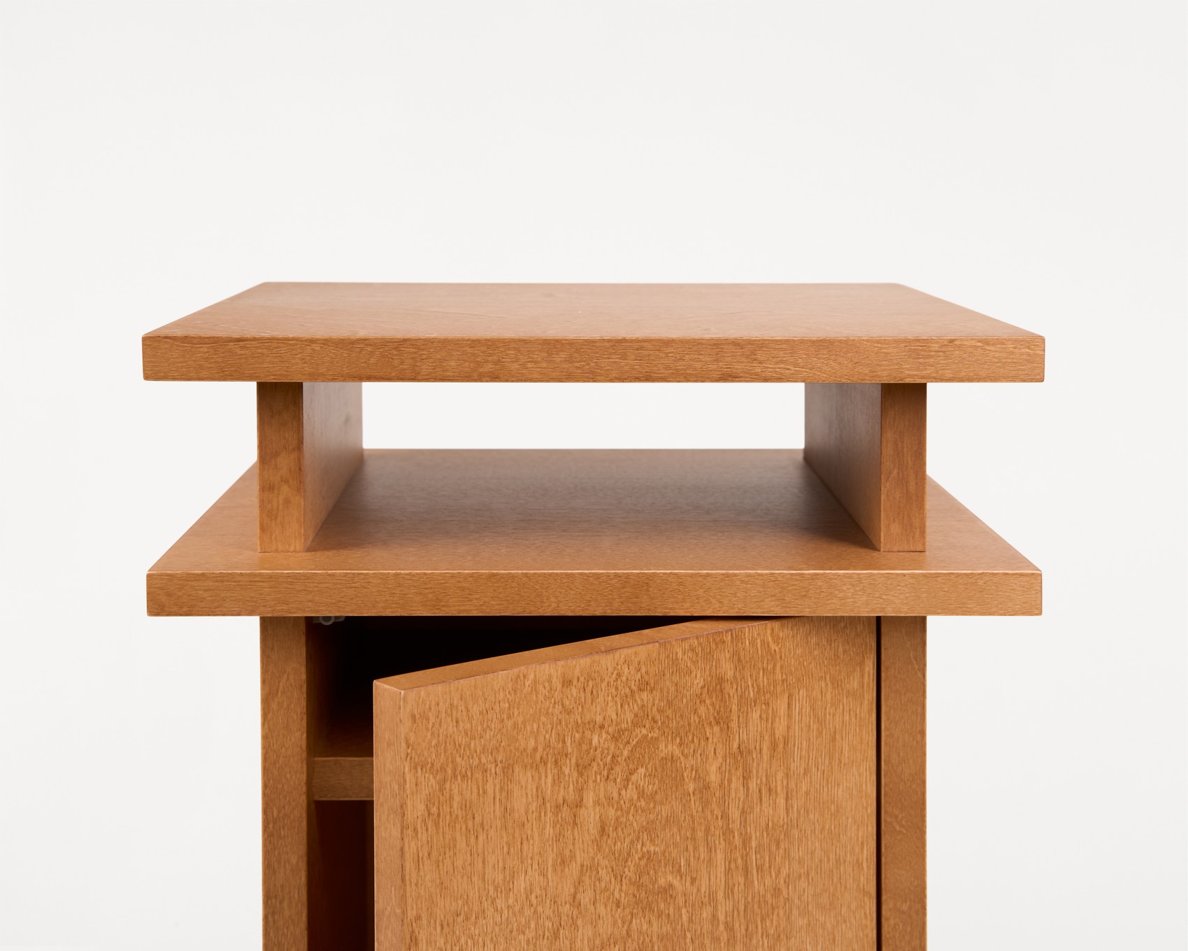 Ratio Side Table, Warm Brown Birch