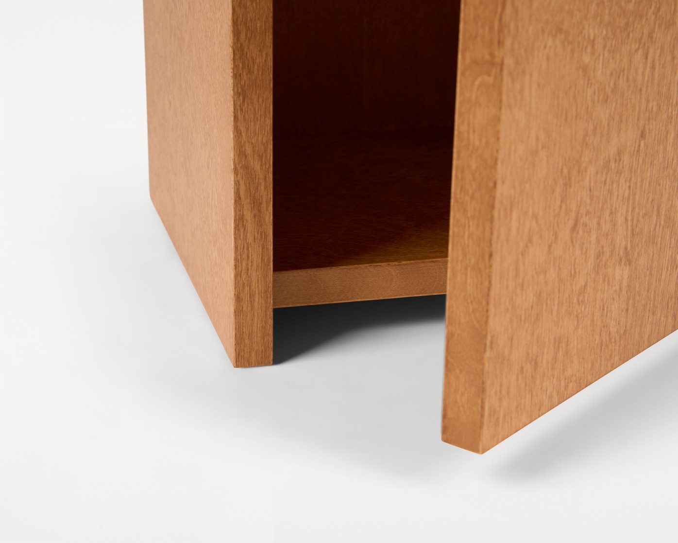 Ratio Side Table, Warm Brown Birch
