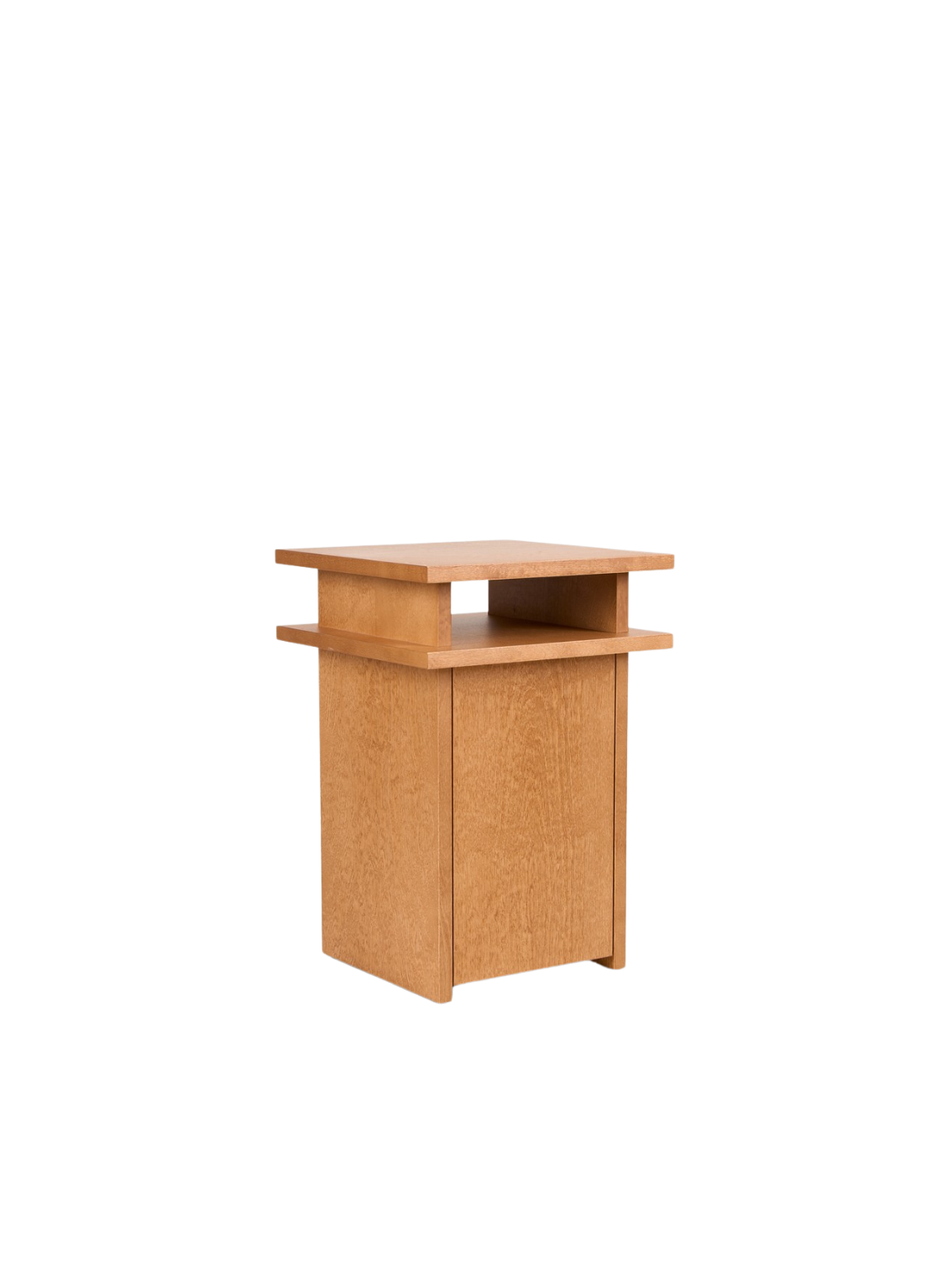 Ratio Side Table, Warm Brown Birch