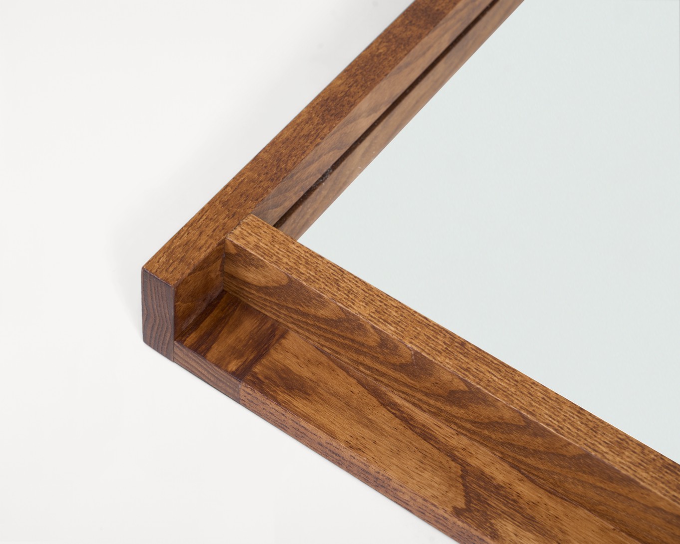 Symmetry Mirror, Honey Ashwood | Small