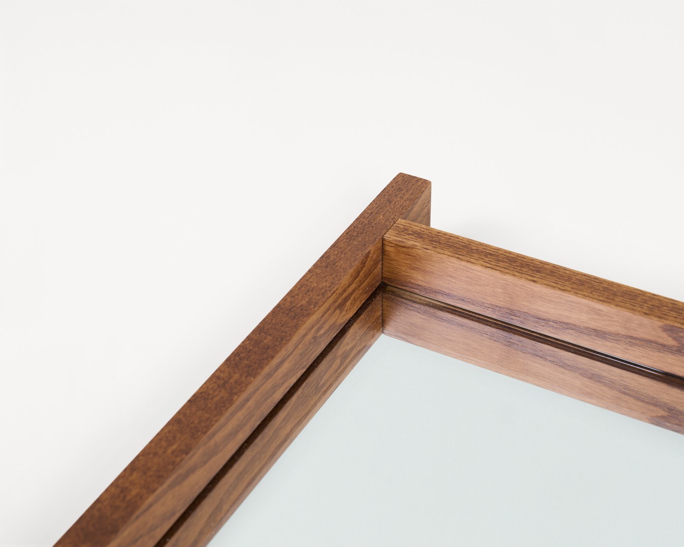 Symmetry Mirror, Honey Ashwood | Small