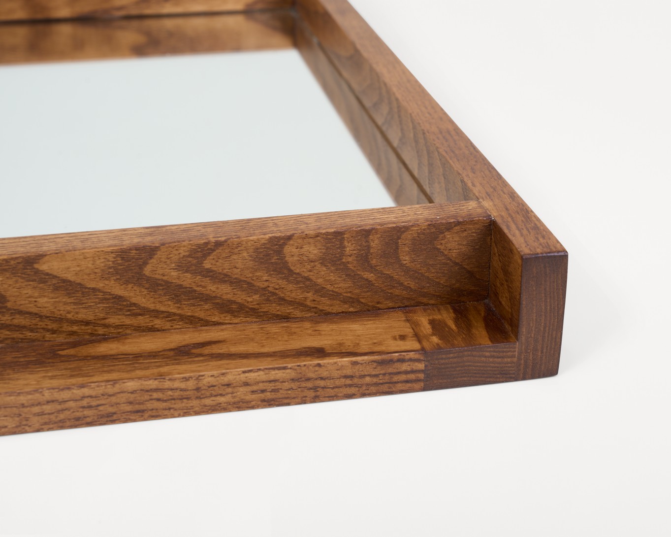 Symmetry Mirror, Honey Ashwood | Small