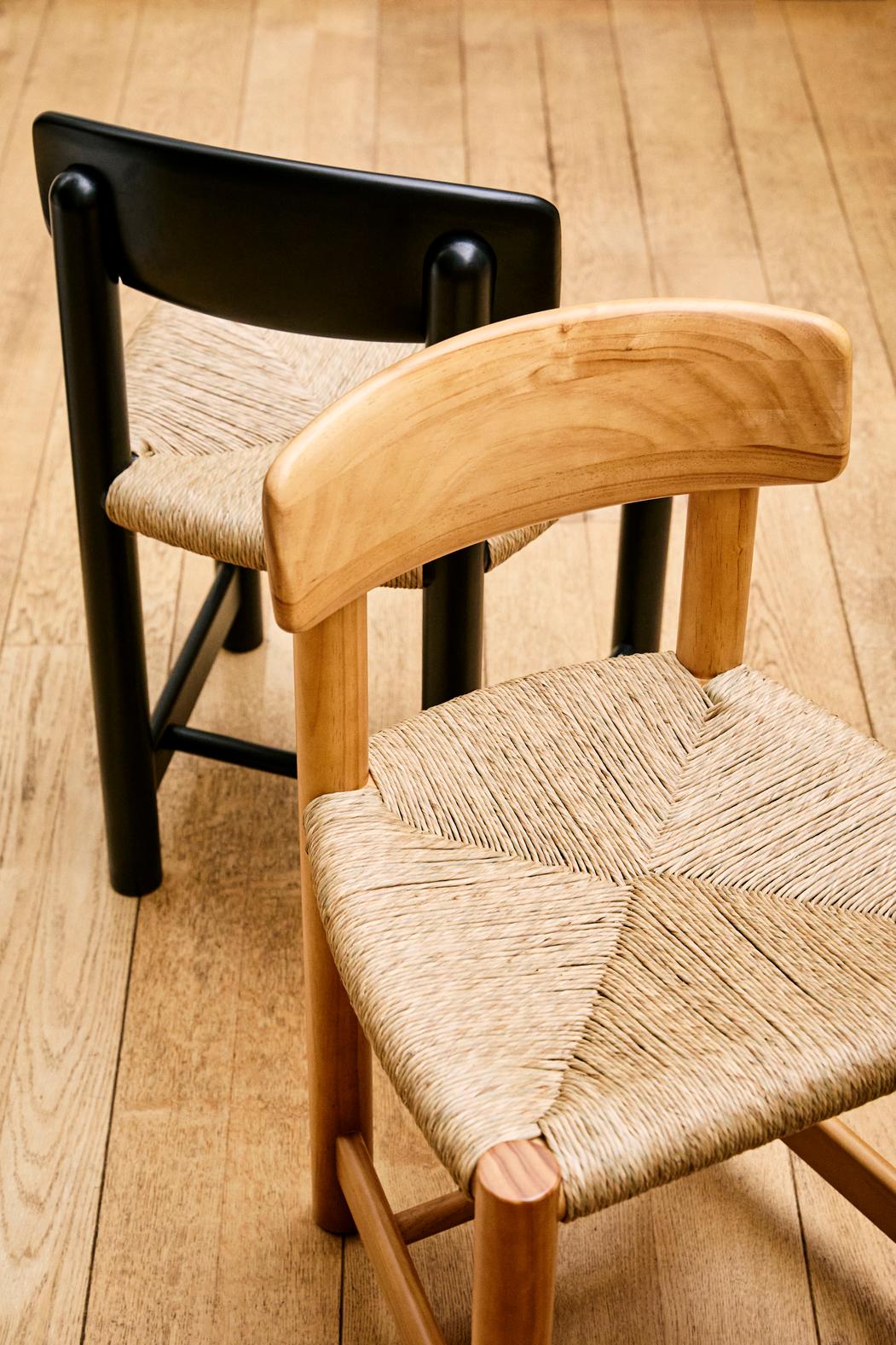 Daumiller Side Chair, Natural Rush Cord