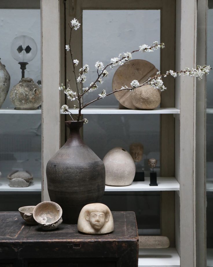 Antique Old Asian Wine Bottle