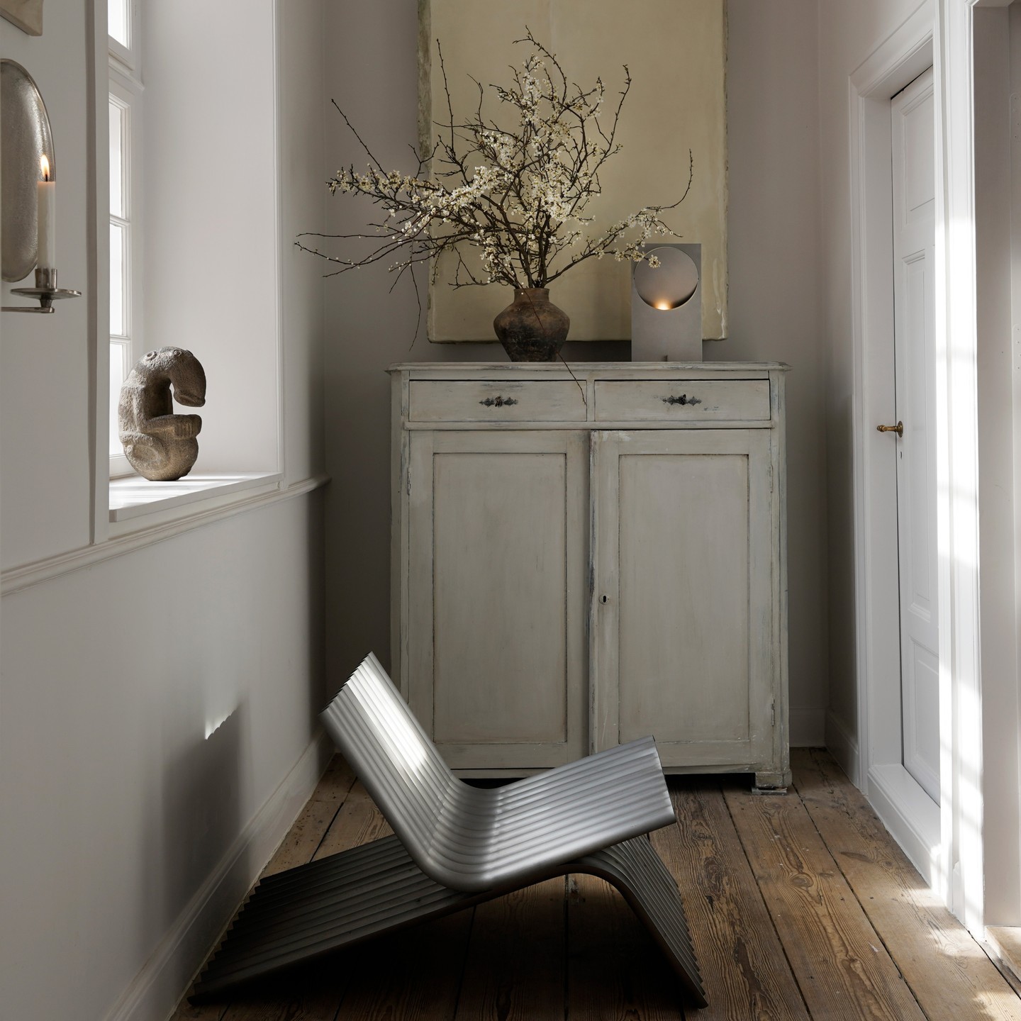 Antique Old Asian Wine Bottle