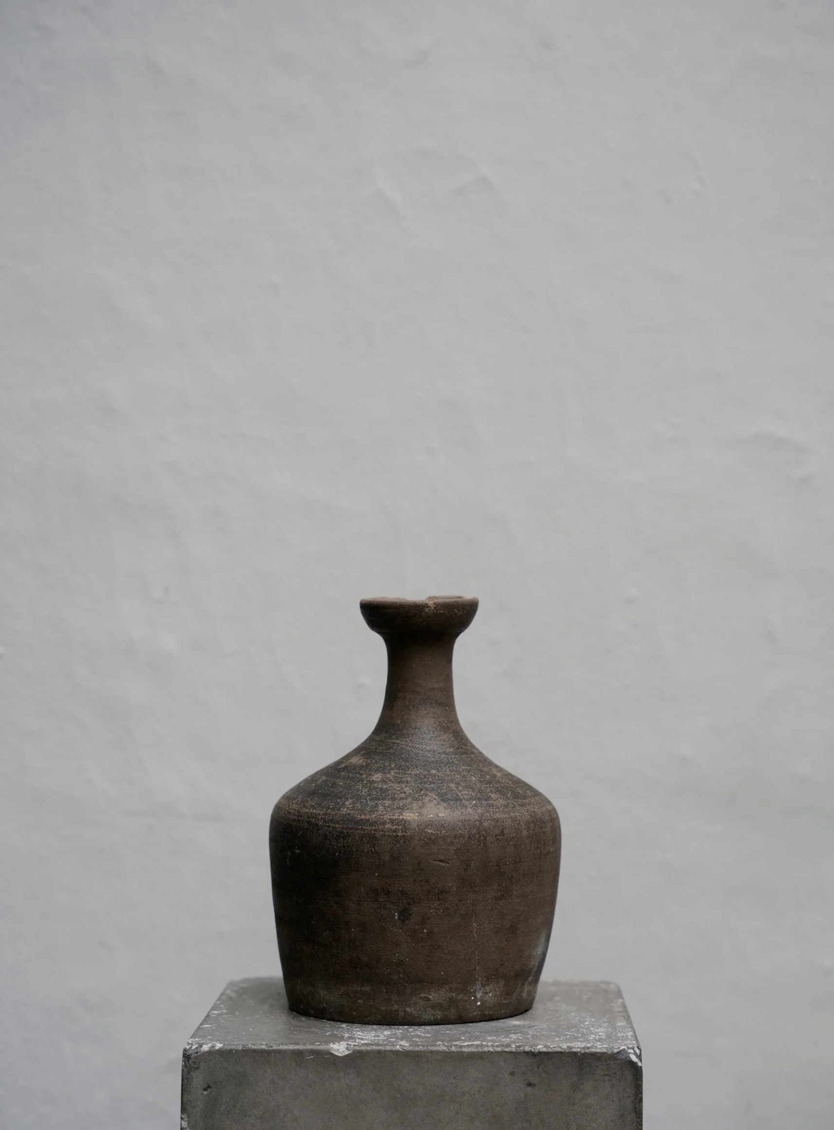 Antique Old Asian Wine Bottle