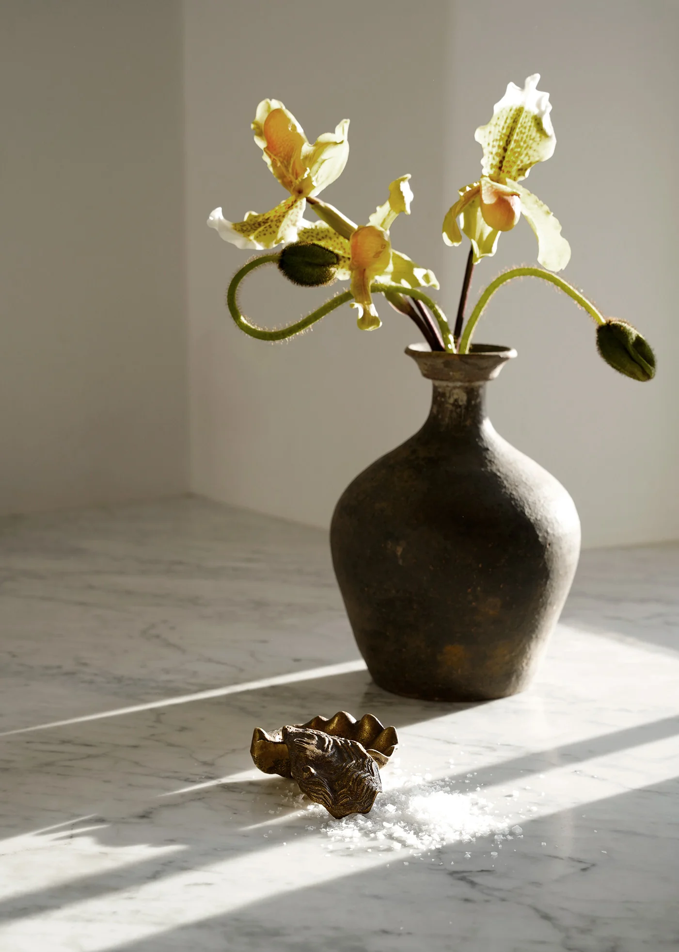 Antique Old Asian Wine Bottle