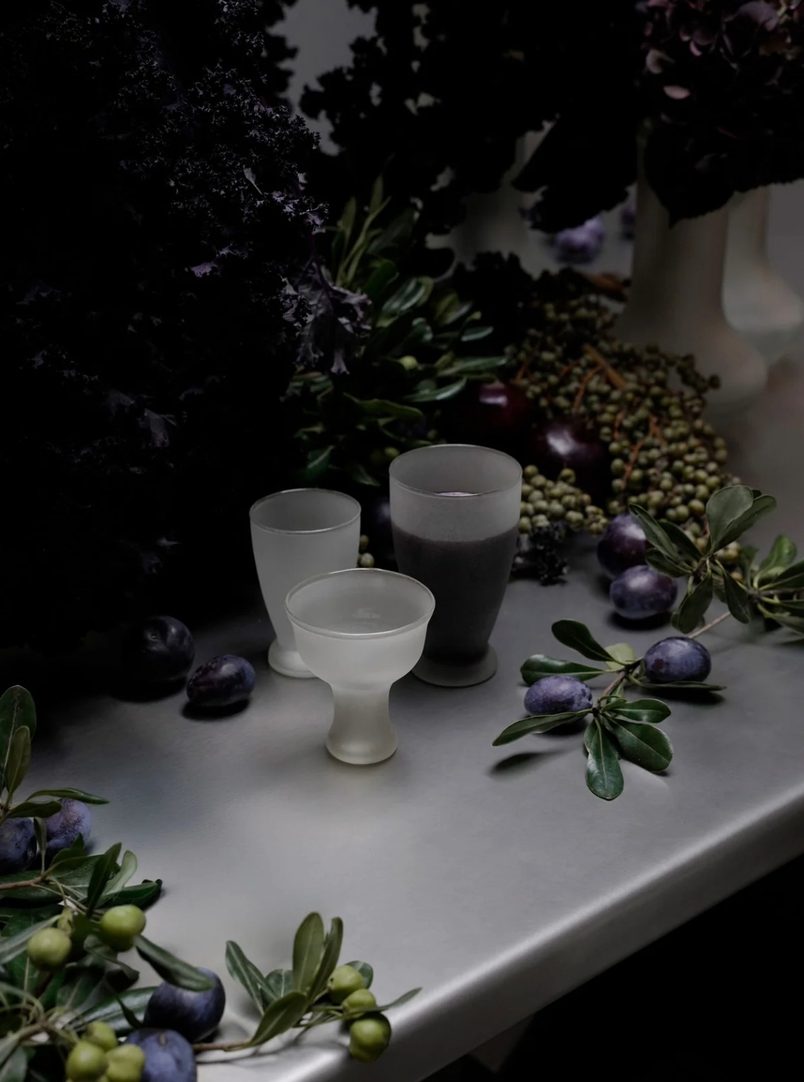 Matte Glassware Drinking Glass (Small / Large)