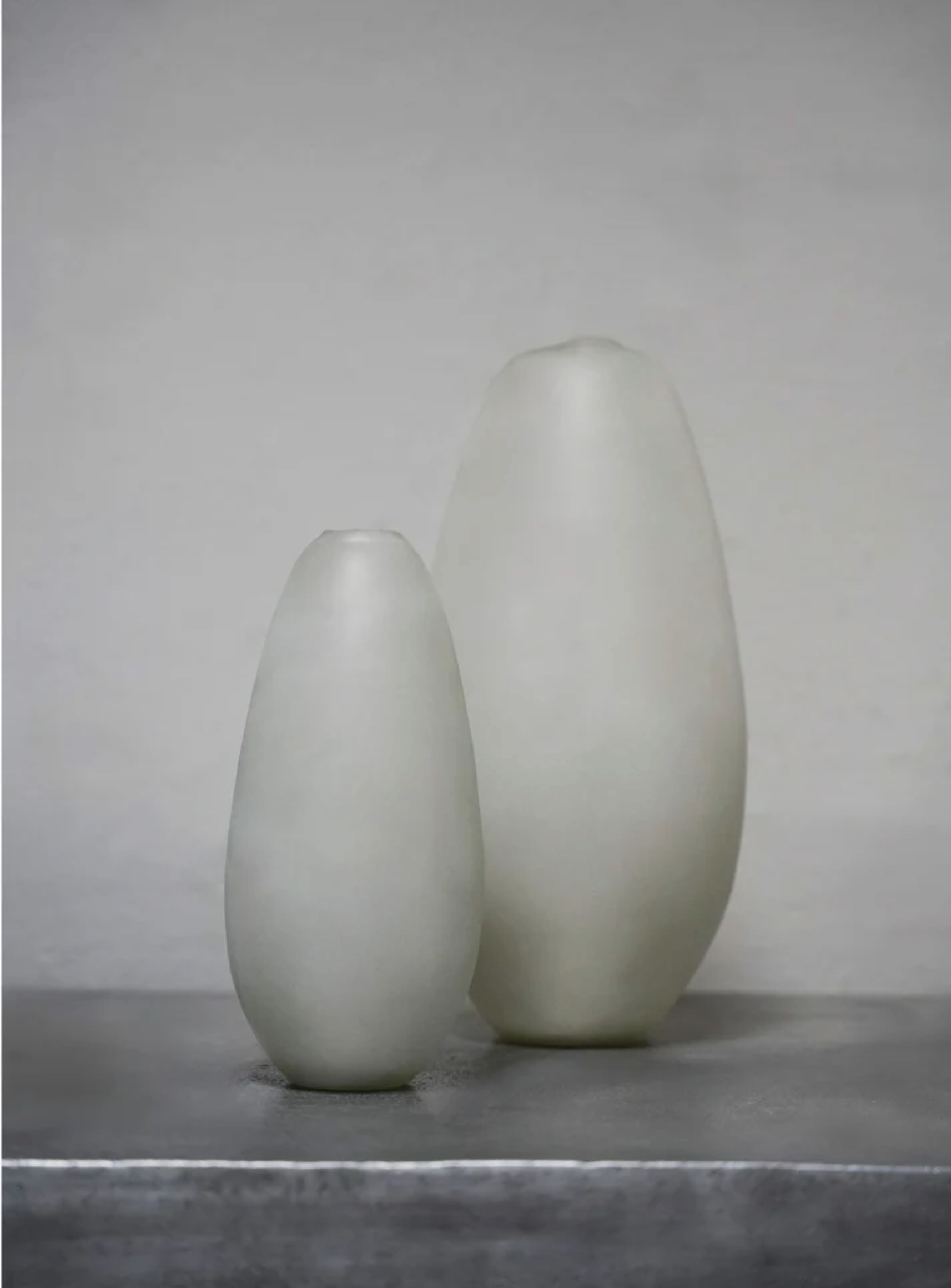 Matte Oval Vase (Small / Large)