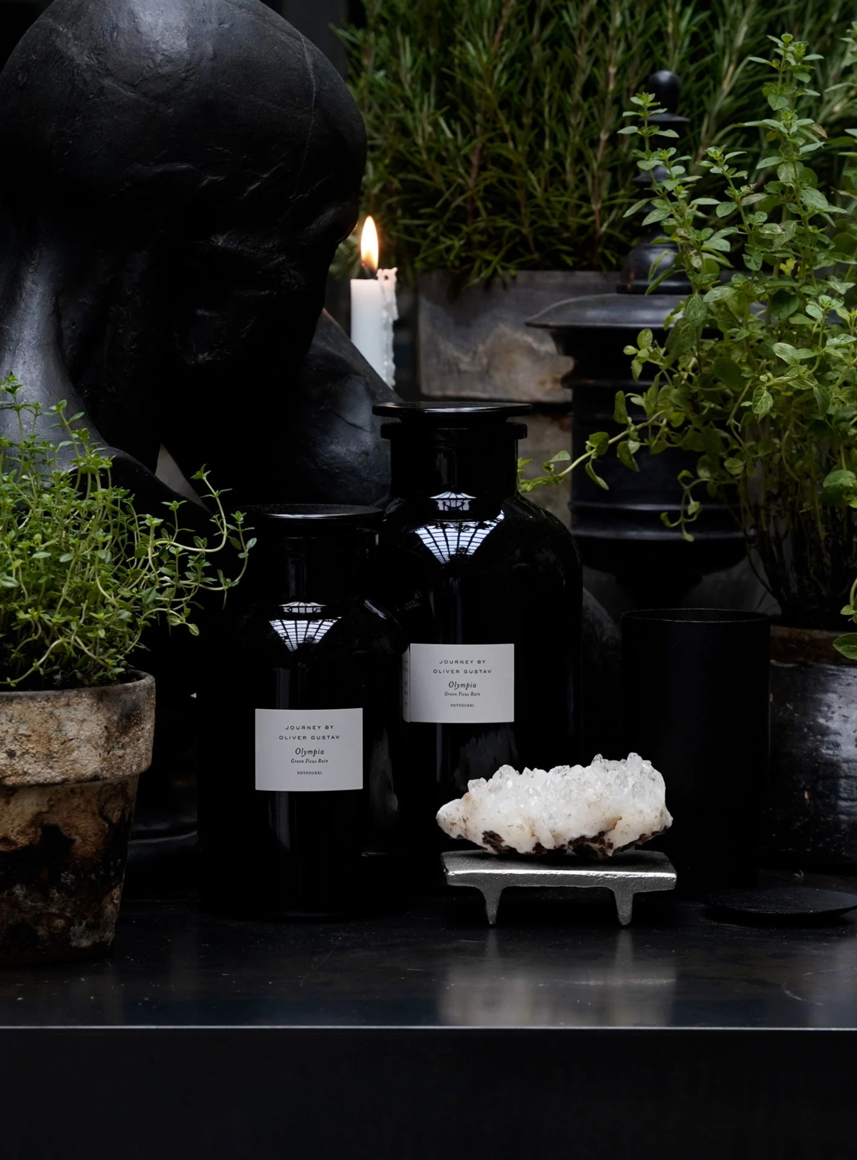 Agate Crystal Potpourri, Sol