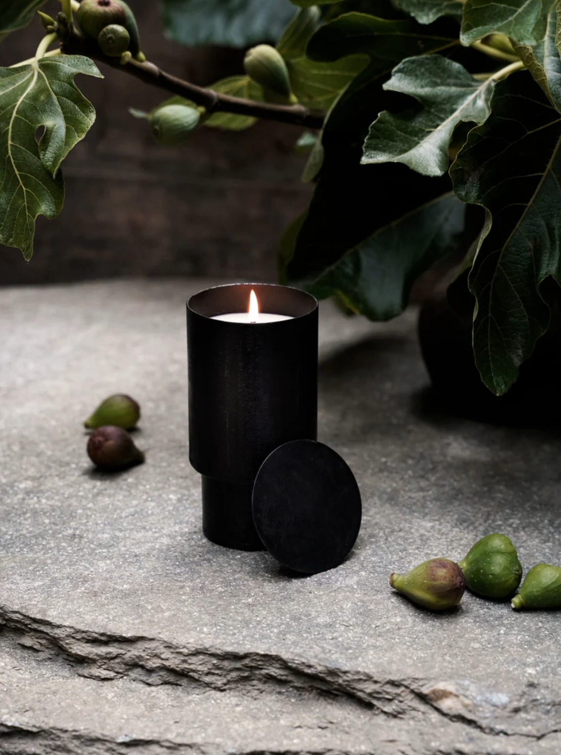 Scented Candle in Iron Vessel, Olympia