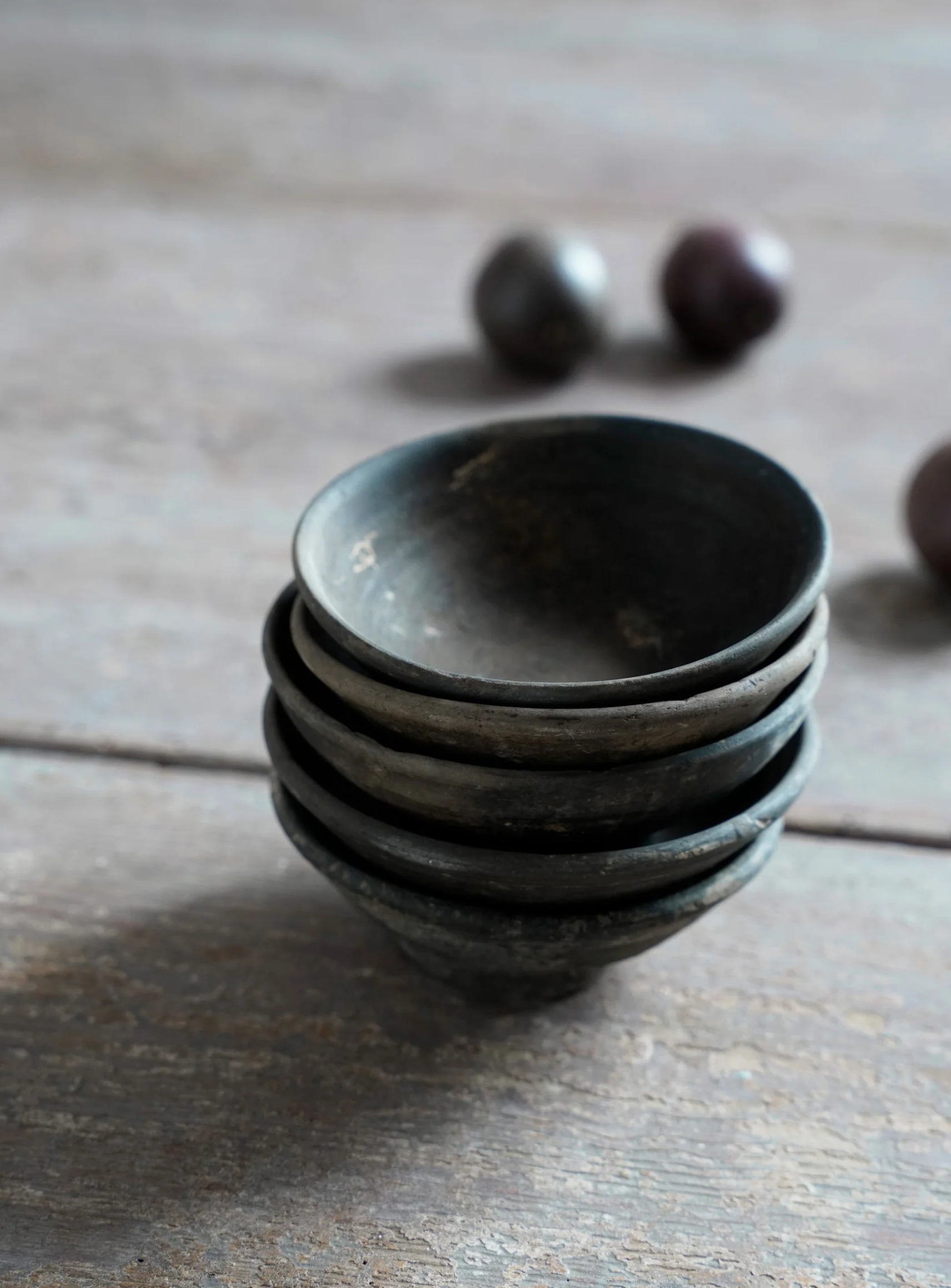 Antique Asian Clay Bowl