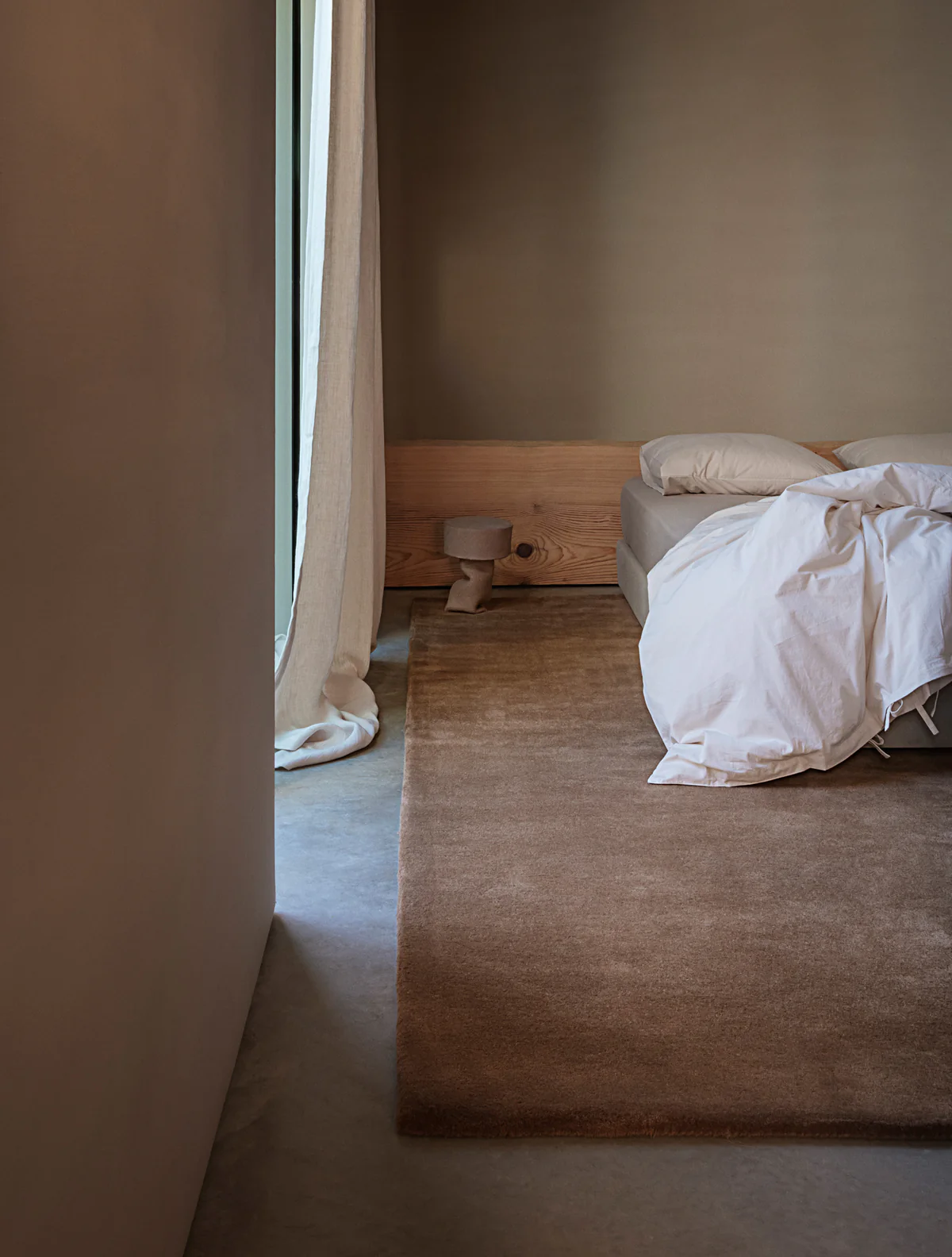 Earth Handtuft Rug, Golden Brown