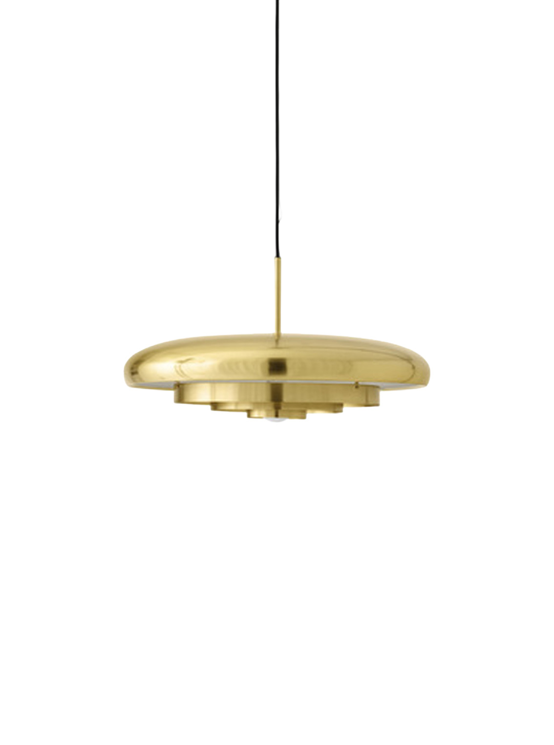 Resonant Pendant, Brass
