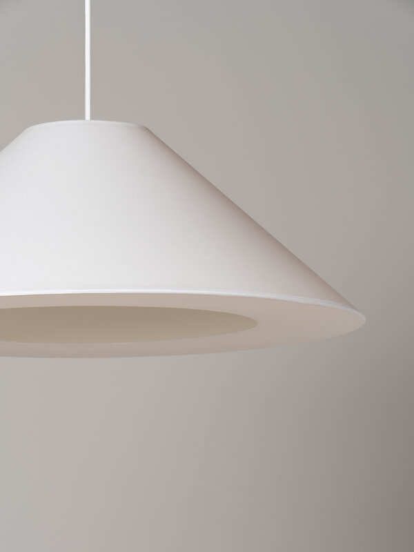 Sisisi Cónicas Planas MT4 Pendant Lamp, White Parchment