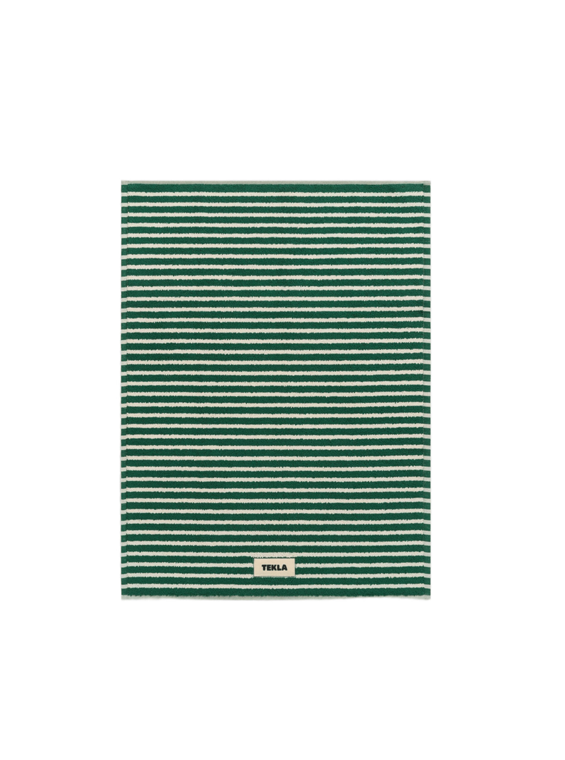 Bath Mat – Teal Green Stripes