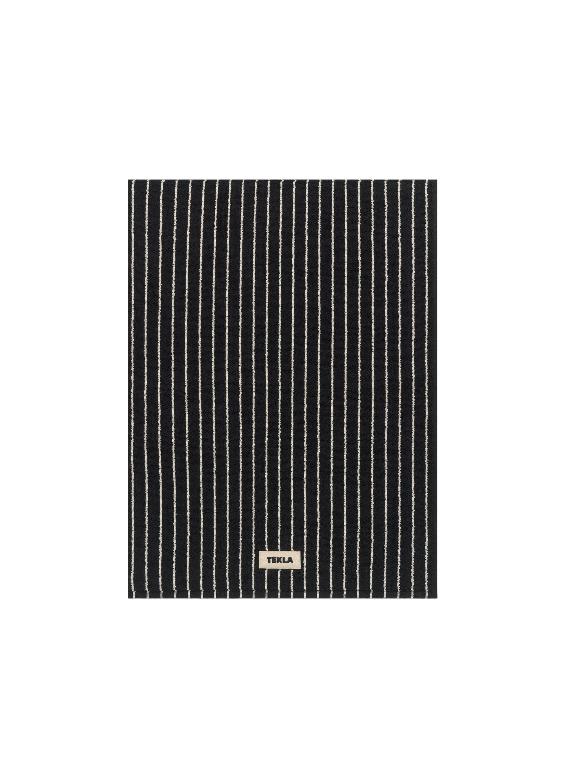 Bath Mat – Black Stripes