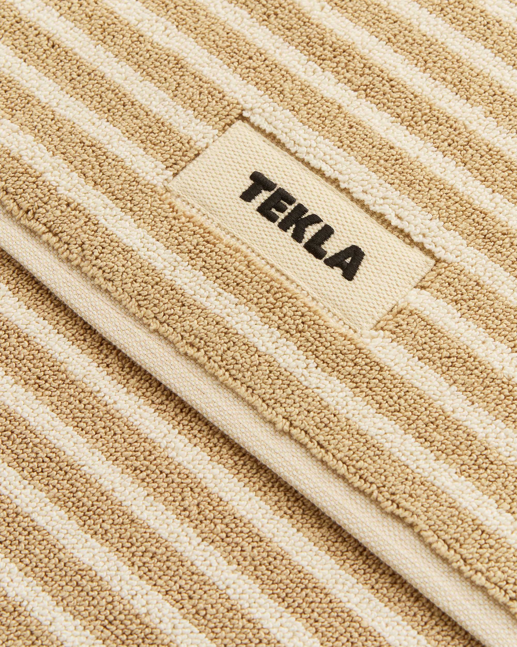 Bath Mat - Ivory Stripes