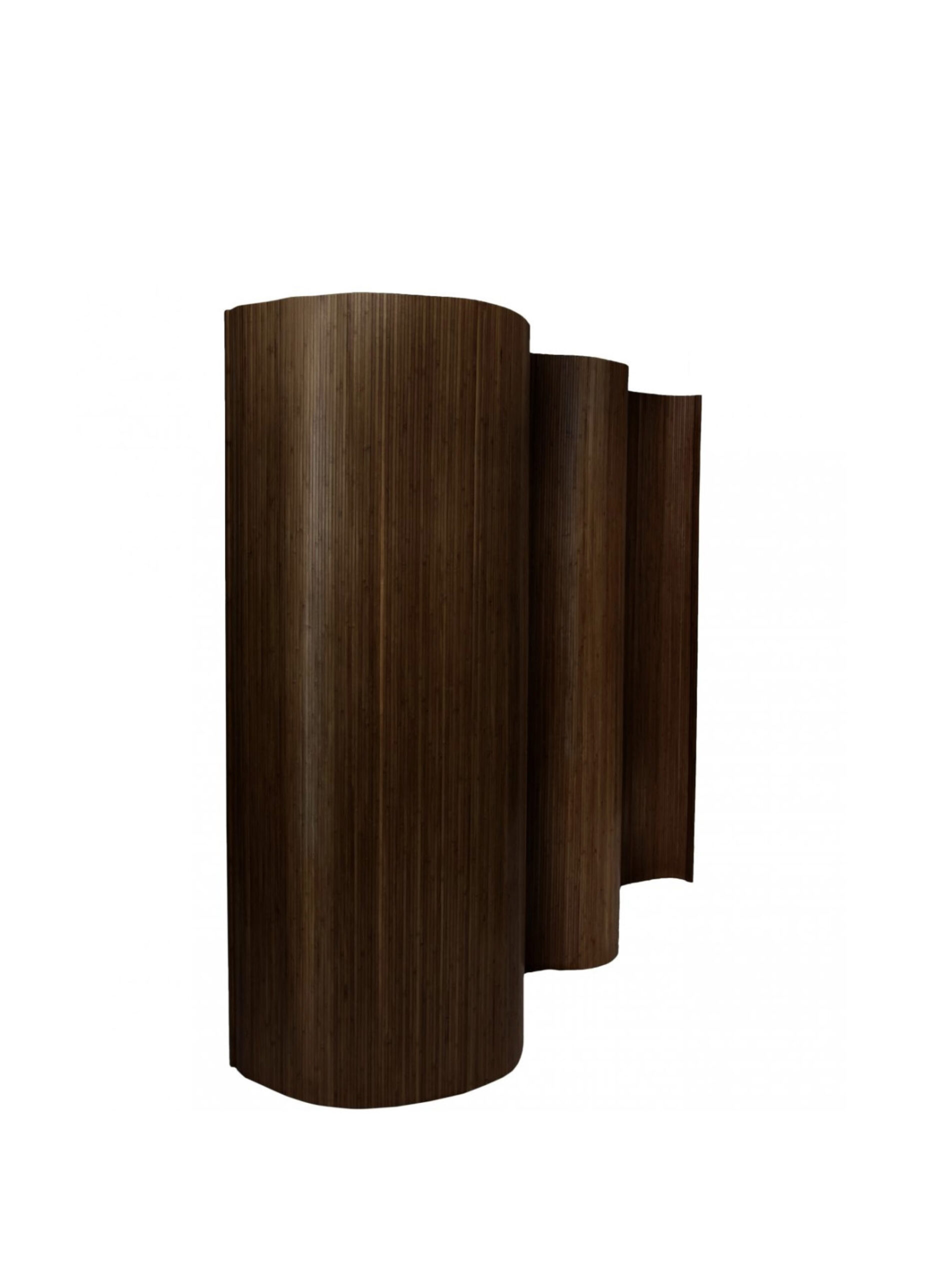Bamboo Room Screen — Dark Brown