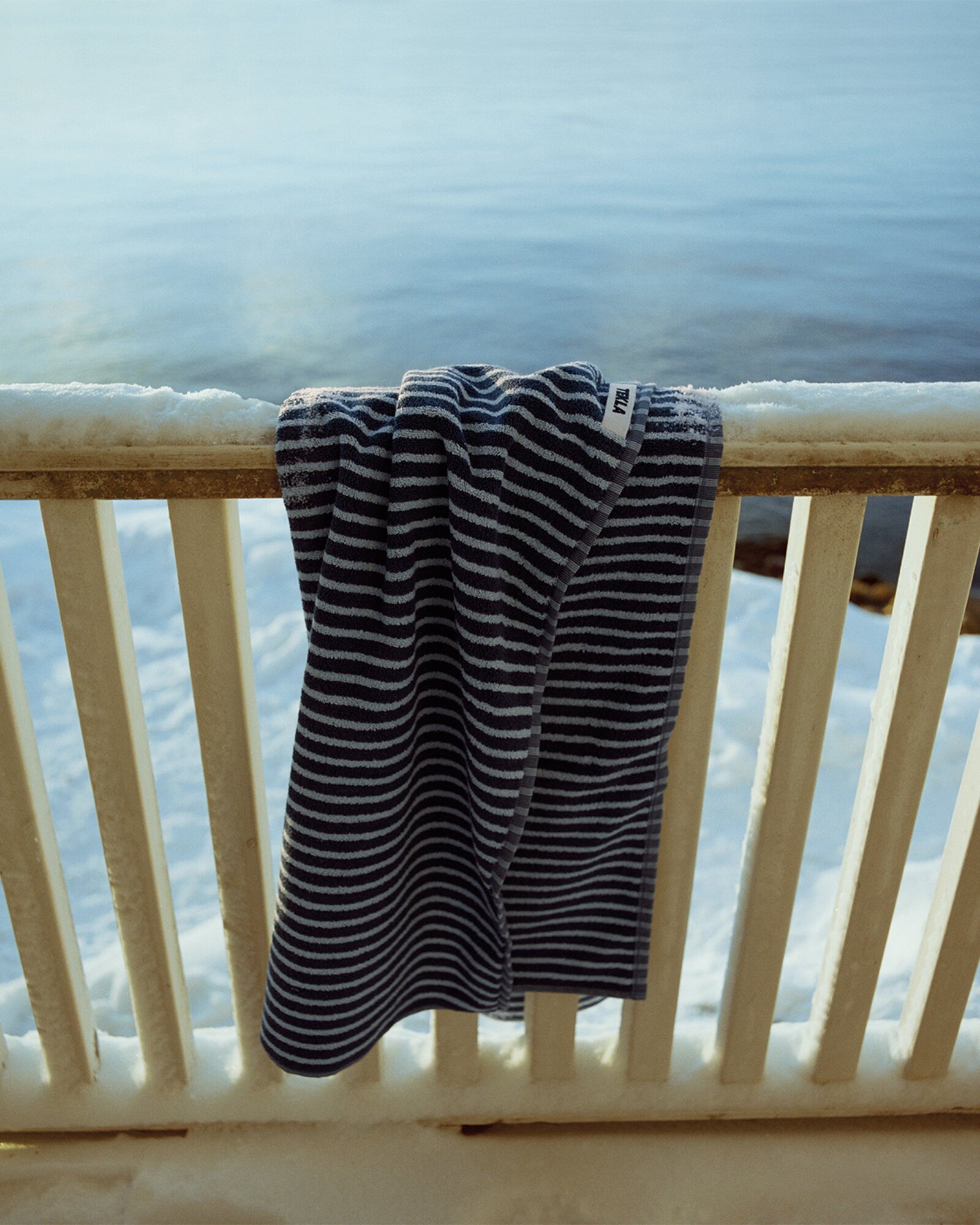 Terry Towel – River Stripes