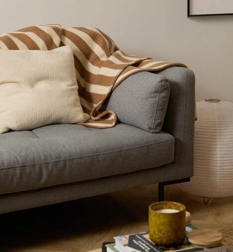 Lambswool Blanket - Hereford Stripes