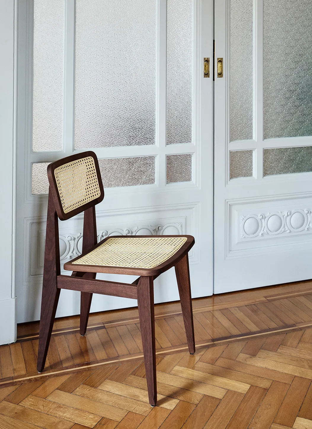 C-CHAIR DINING CHAIR, Un-Upholstered, French Cane