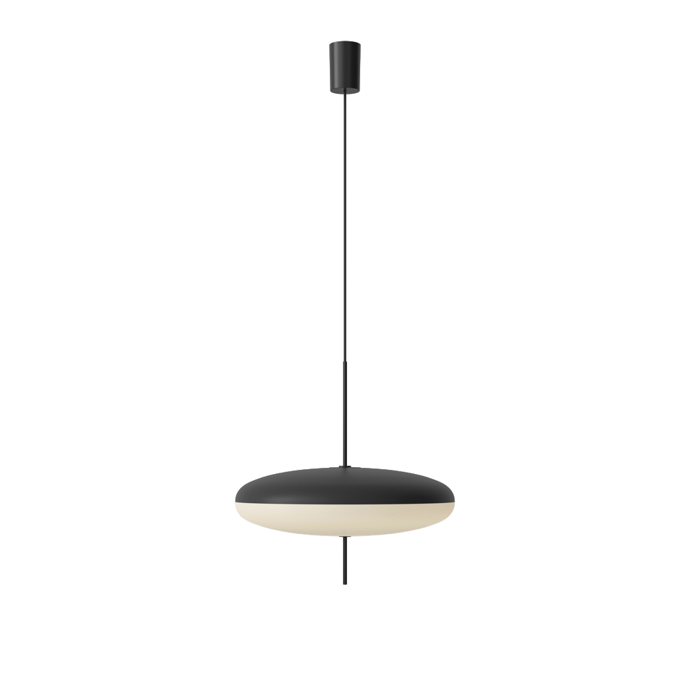 Model 2065 Pendant, Black & White Diffuser