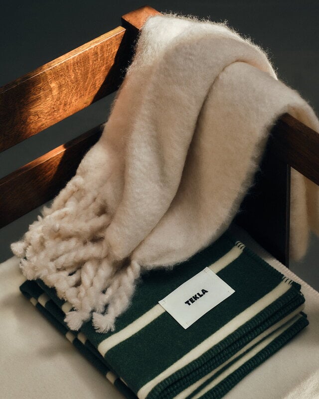 Lambswool Blanket - Rugby Stripes