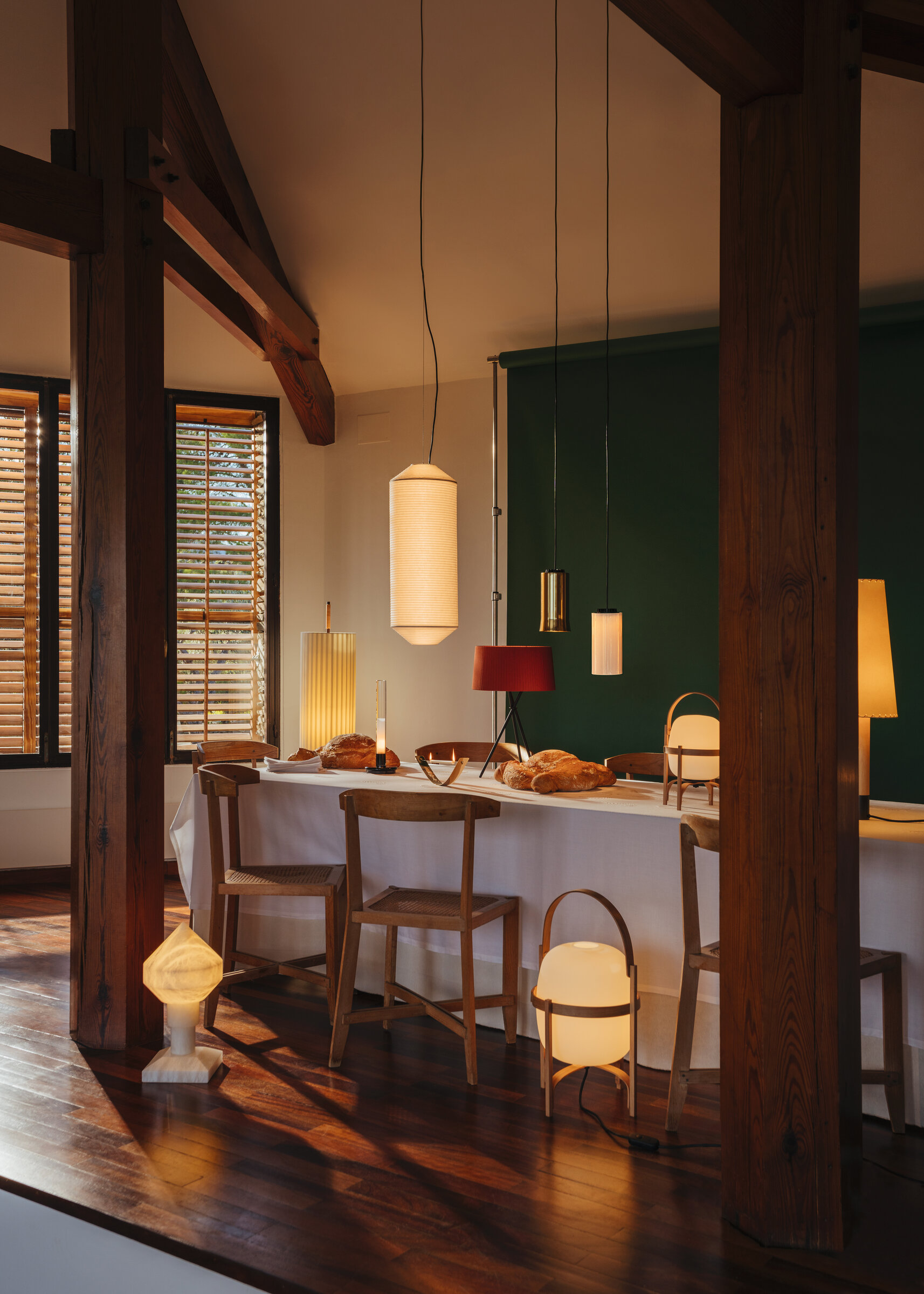 Cirio Simple, White Porcelain Lampshade
