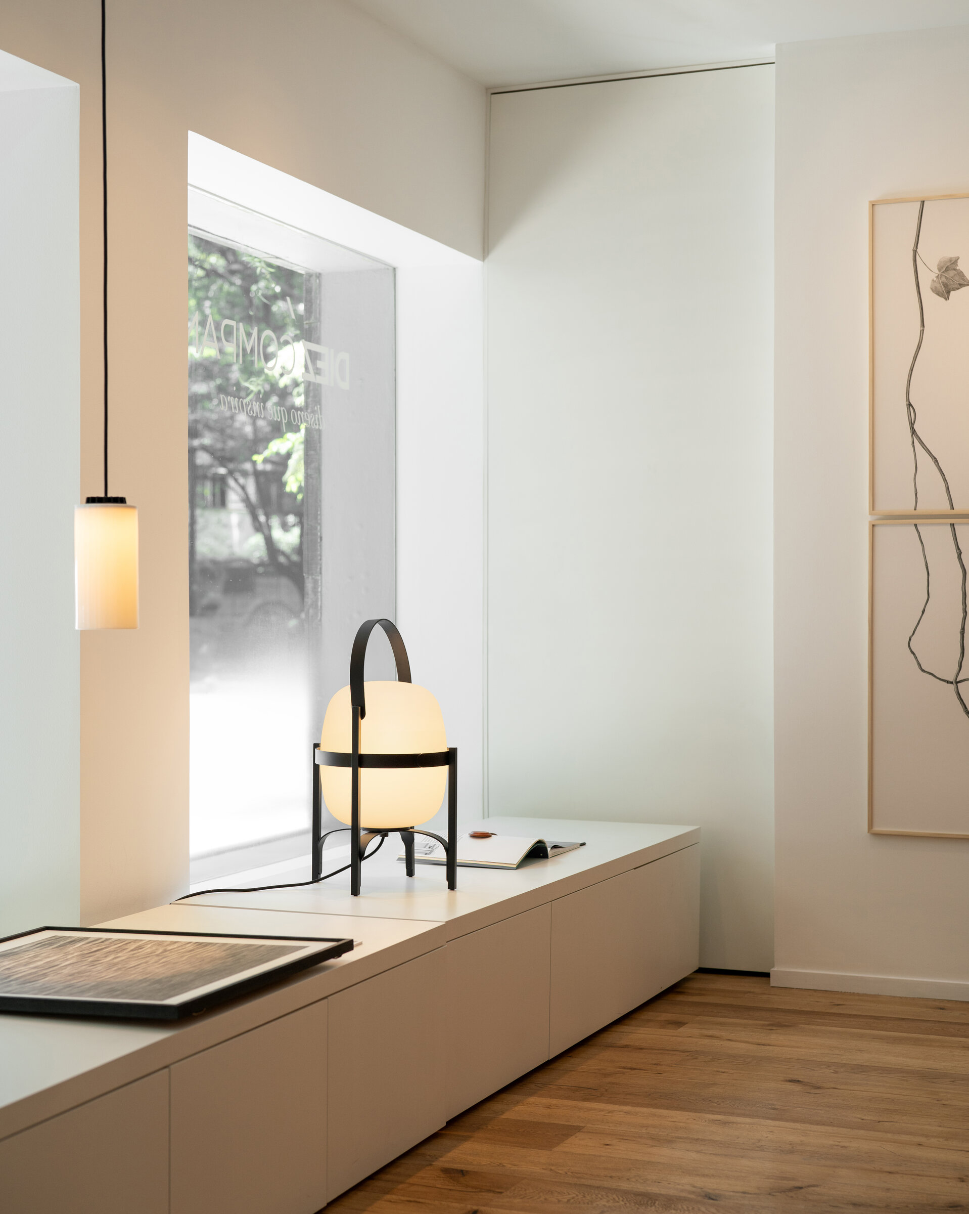 Cirio Simple, White Porcelain Lampshade