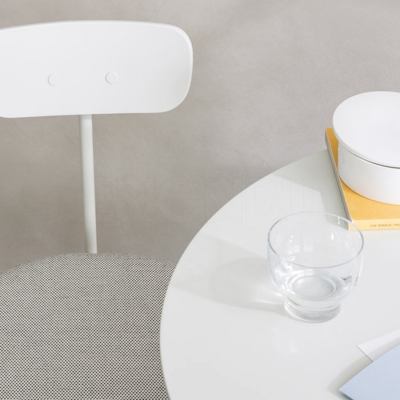 Afteroom Counter Table, White Laminate