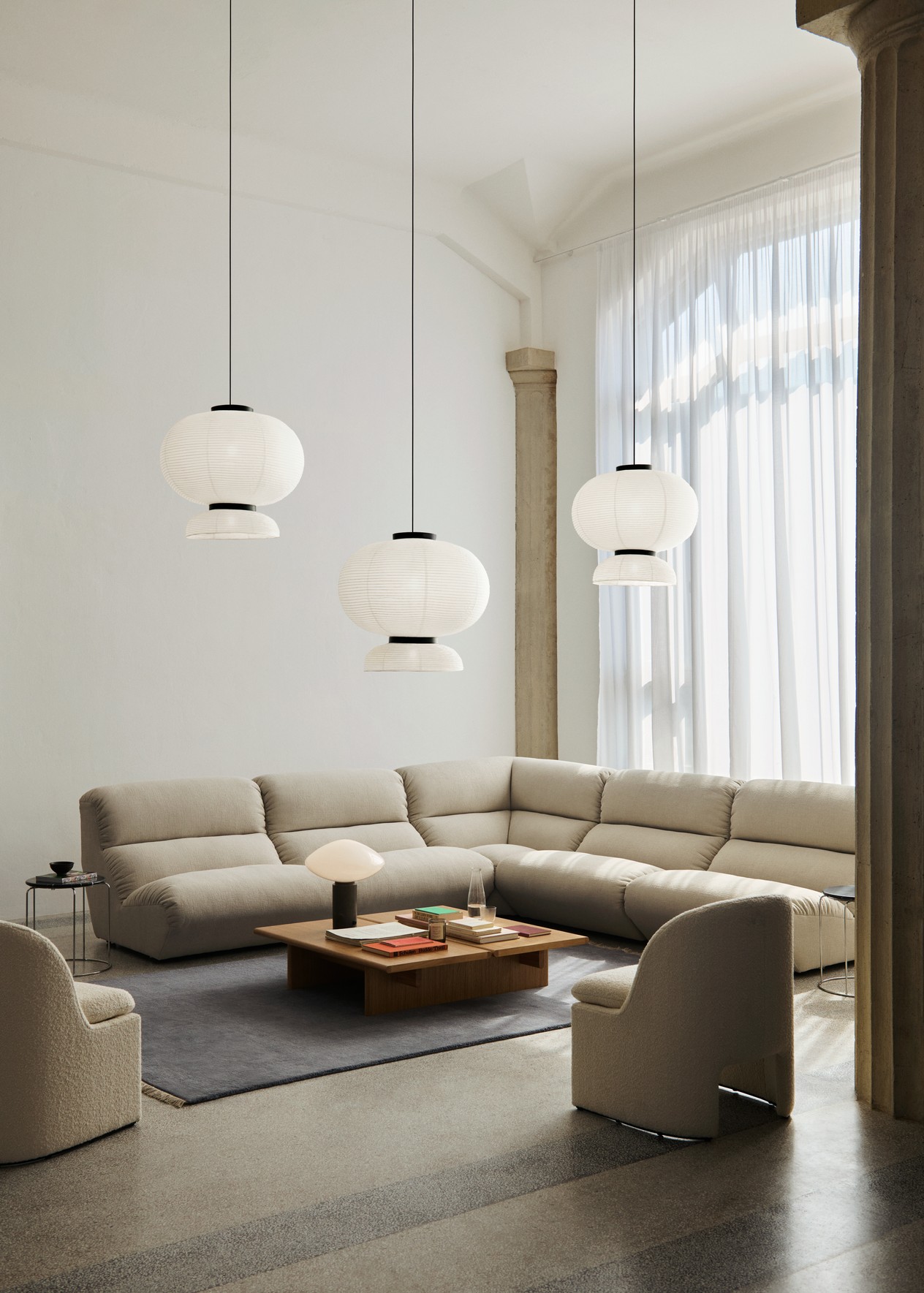 Hi Lo AV54, 2-Seater Modular Sofa, Configuration A