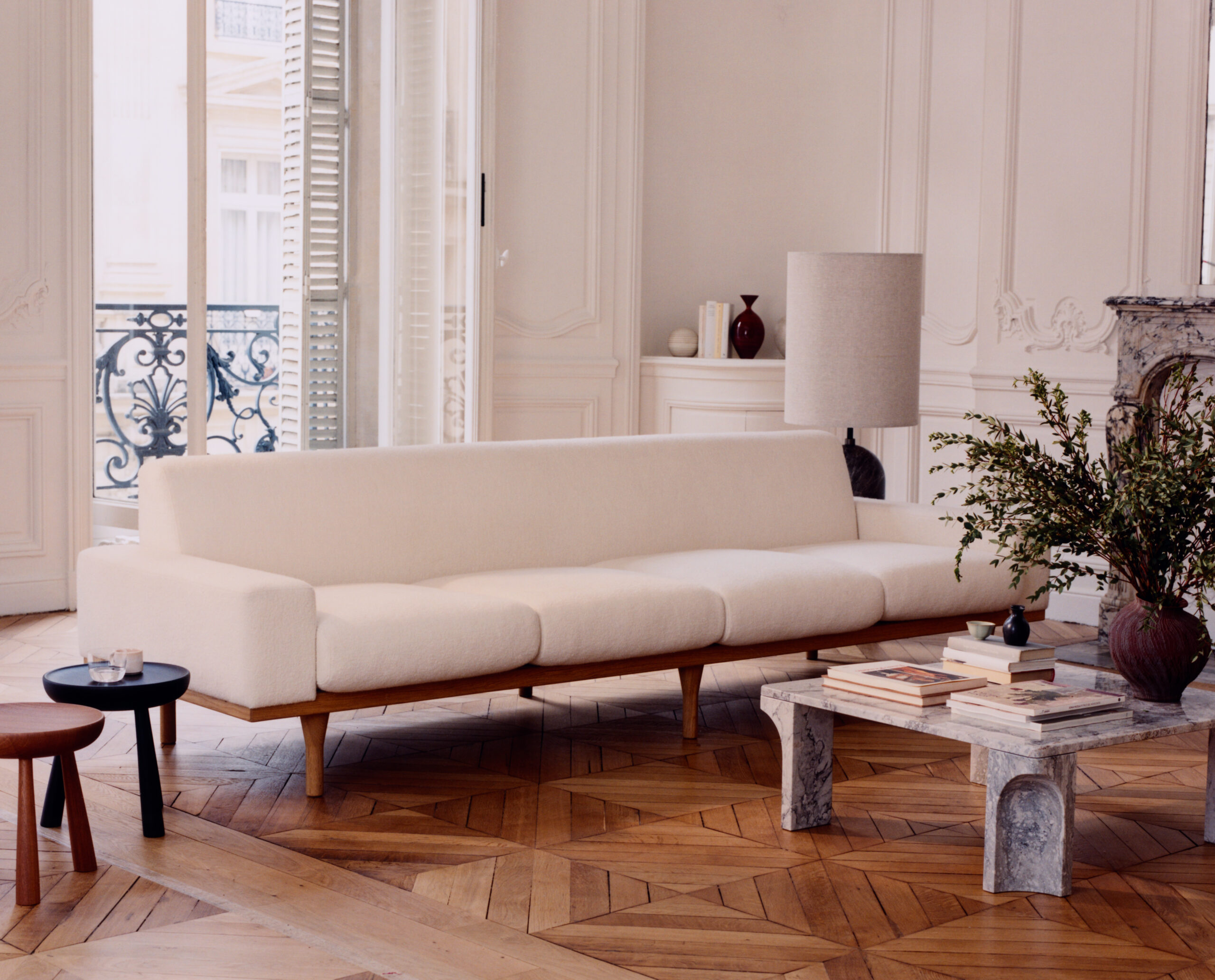 SW50 Sofa, 4-Seater, Oak