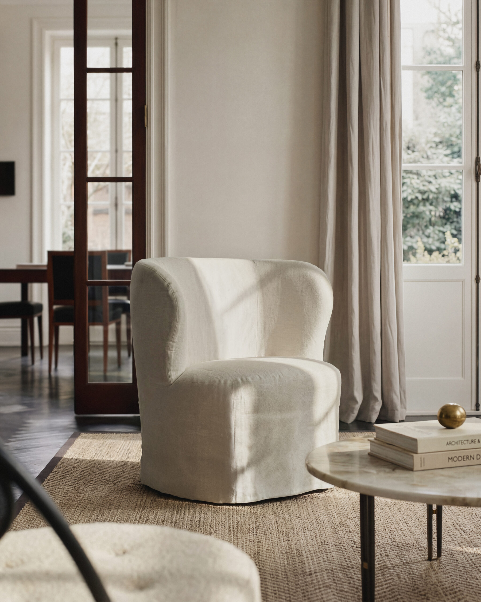 Stay Slipcover Lounge Chair, Small