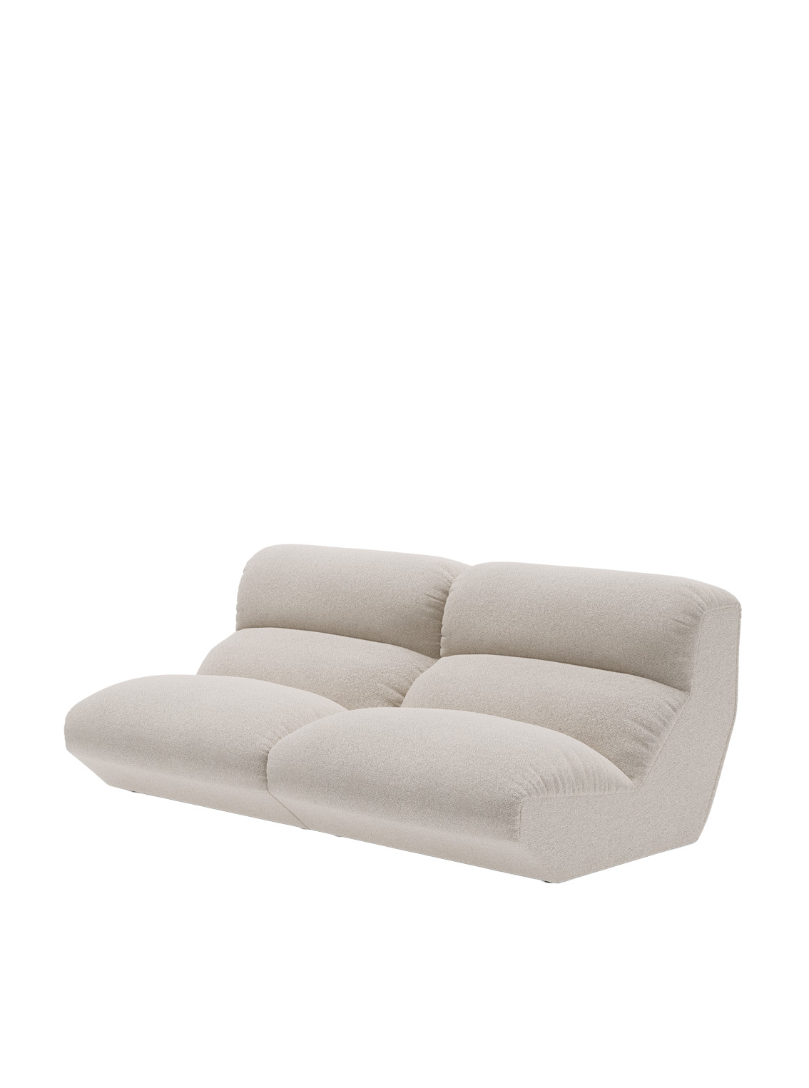 Hi Lo AV54, 2-Seater Modular Sofa, Configuration A