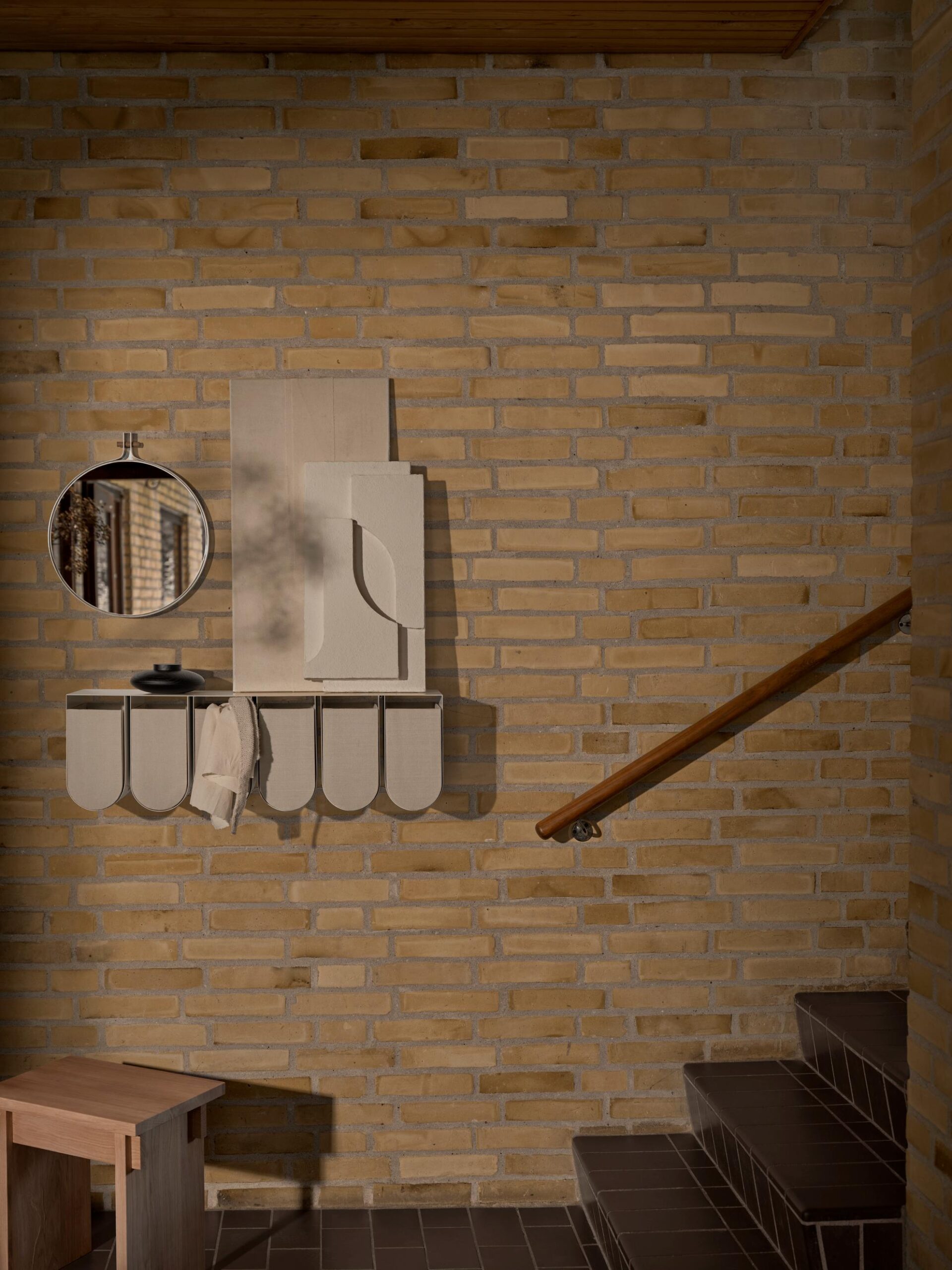 Curved Wall Shelf