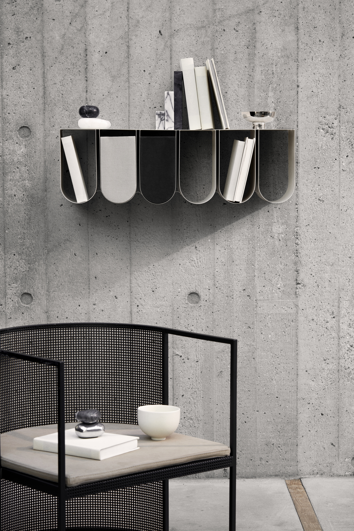 Curved Wall Shelf