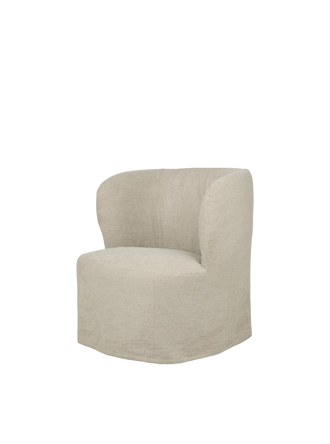 Stay Slipcover Lounge Chair, Small